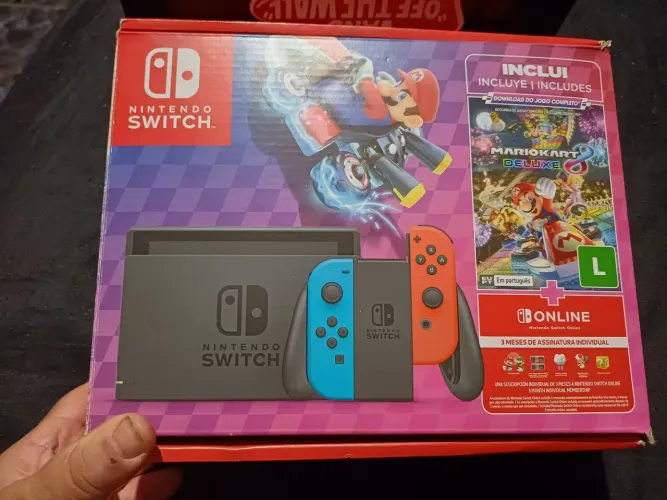 Vendo nitendo switch muito novo