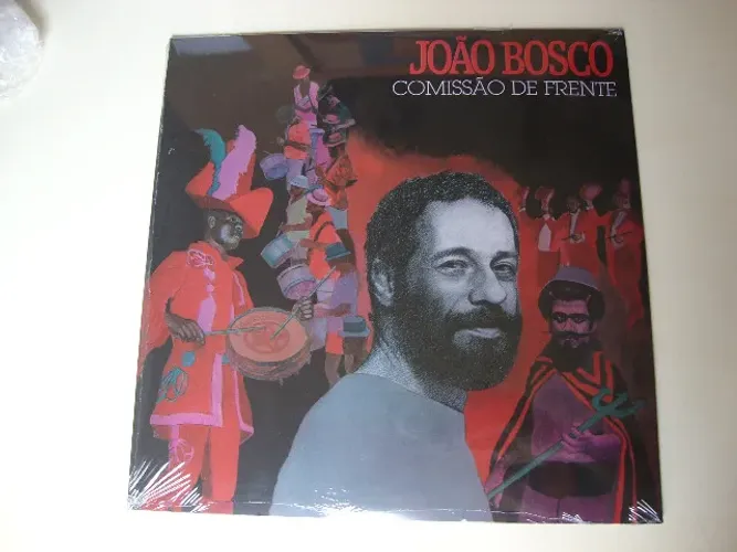 Lp - Vinil - João Bosco - Comissão de Frente (Vermelho) - Lacrado, 180g.