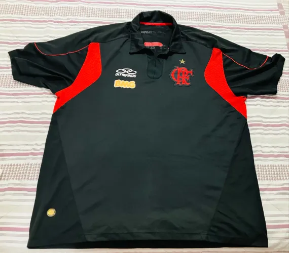 Camisa Flamengo comissão técnica 2009 GG