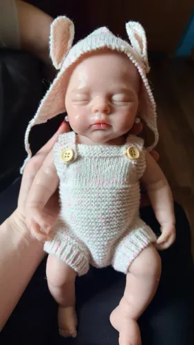 Bebê reborn silicone sólido 35cm ORIGINAL