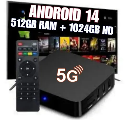 Aparelho Full Box Streaming Converte Tv normal em Smart - Pro