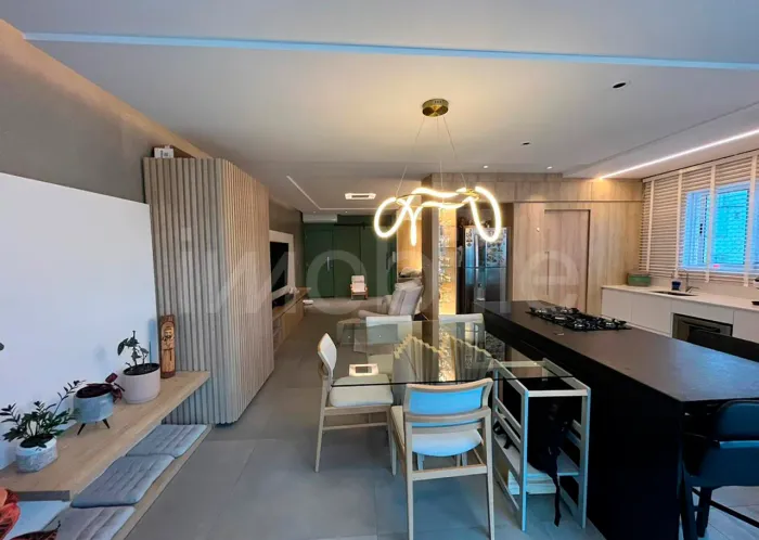 Apartamento mobiliado, equipado e decorado no Residencial Vicenza