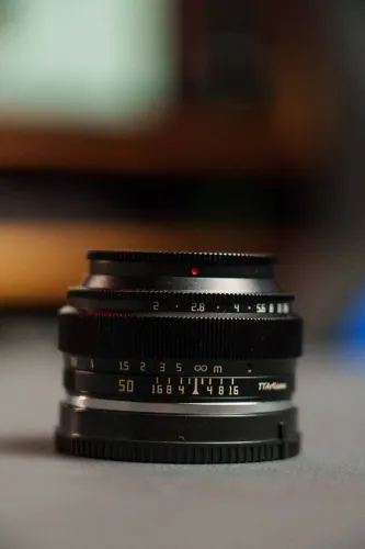 Lente Sony Foco Manual Ttartisan 50mm f/2
