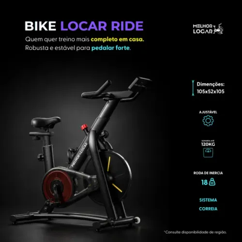 Bike Spinning Magnética Silenciosa Para Treino Em Casa