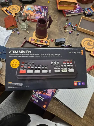 ATEM Mini Pro - sem uso