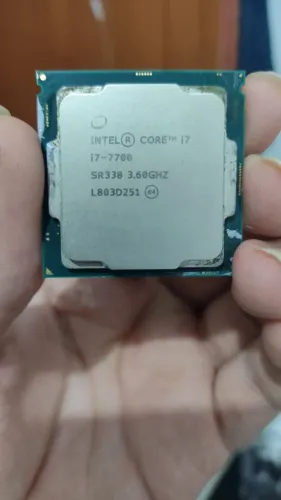 Processador Intel Core i7 7700 3.60ghz, placa mãe KP-H110 talvez funcionando.