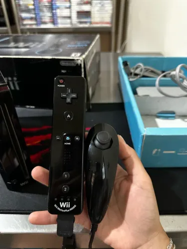 Nintendo Wii na caixa 