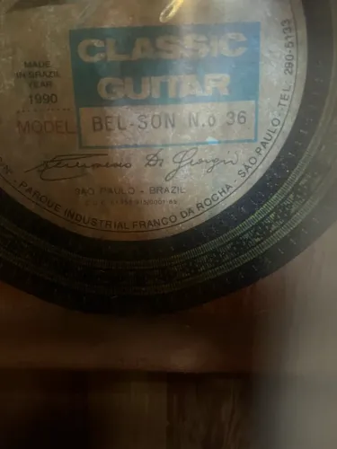 Violão Di Giorgio Belson 1990