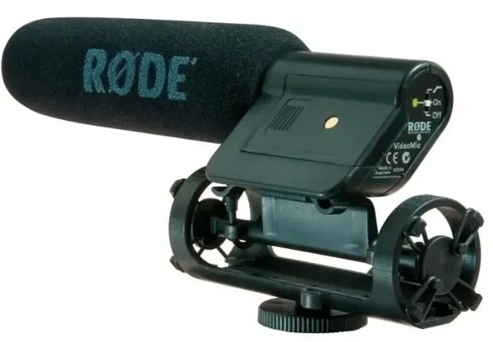 Microfone Rode VideoMic + Deadcat Original - Ótimo Estado