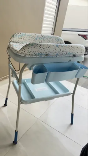 Banheira com trocador Chicco Cuddle&bubble
