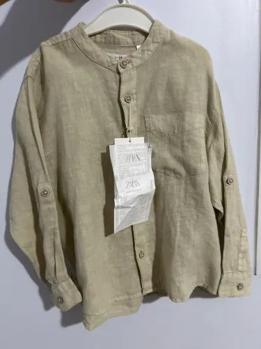 Camisa infantil menino Zara