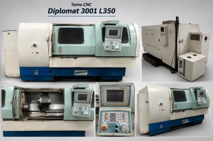 Torno CNC DIPLOMAT 3001 L350