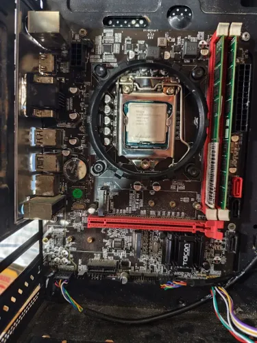 Kit Xeon e3 1230 V2 12 GB + placa mãe b75