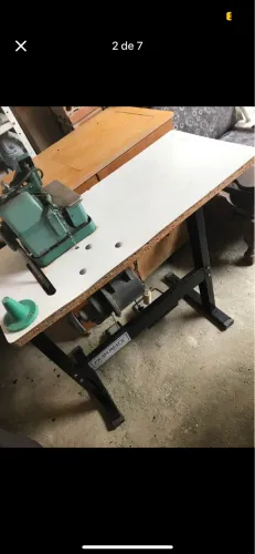 Máquina de costura overlock semi industrial