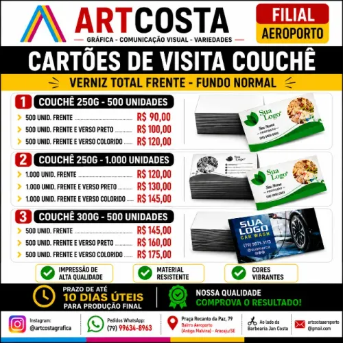 CARTÃO DE VISITA