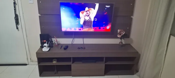 Rack com painel