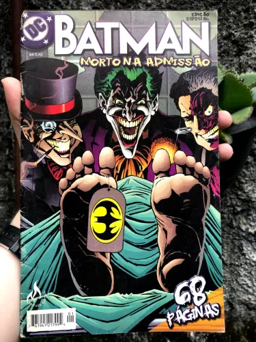 HQ Batman, Morto na admissão