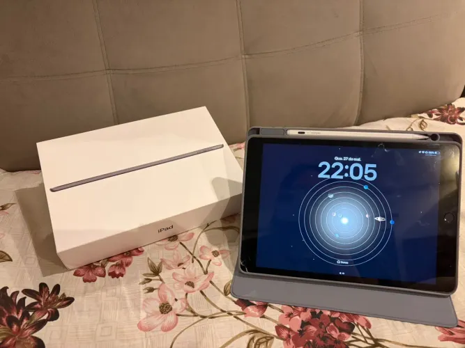 iPad 9 64GB - Única Dona - Completo na Caixa + Acessórios