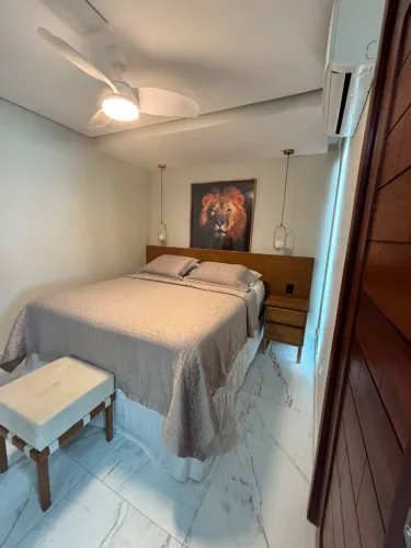Alugo lindo apartamento mobiliado vista mar em Ponta Negra