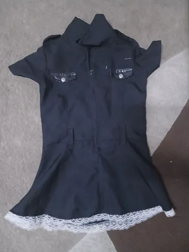 Fantasia infantil vestido policial tam.4 