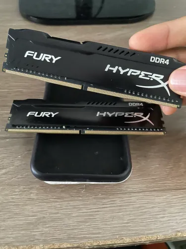 Memória RAM Fury 8GB HyperX (2x4GB) HX424C15FB/4