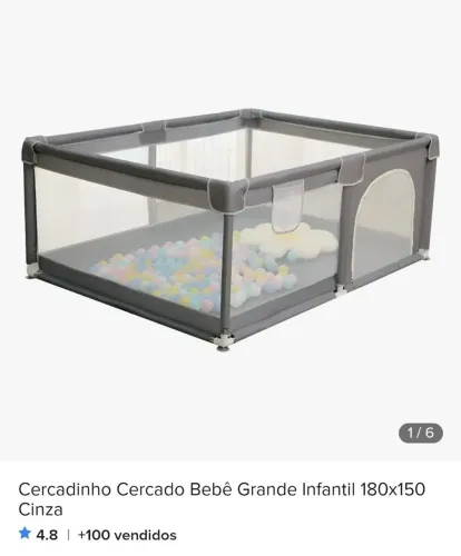 Cercadinho pra Bebê