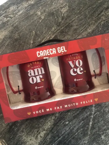 Caneca gel romantica 