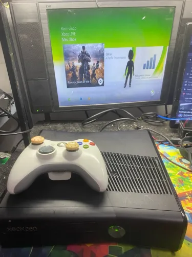Xbox 360 Slim Elite Raro Dashboard NXE 2008 hd 500