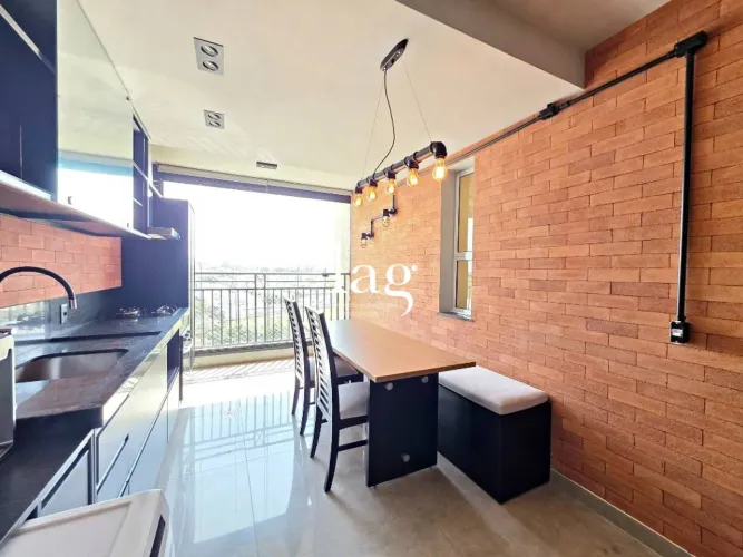 Apartamento mobiliado com 2 quartos, sendo 1 suíte, para alugar, 64 m² - Parque Campolim -