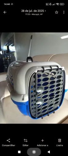 Vendo caixa transporte pet 