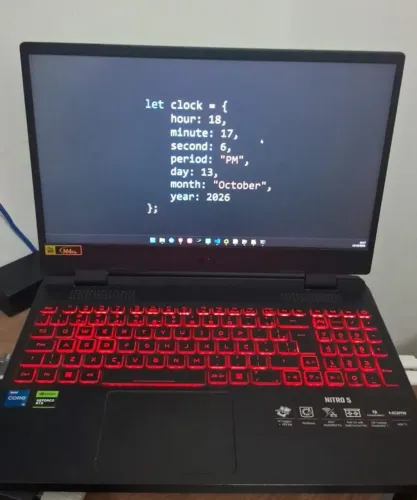 Notebook Gamer Acer Nitro 5 | i5 12ª Gen + RTX 3050 + 32GB RAM HyperX + SSD 512GB