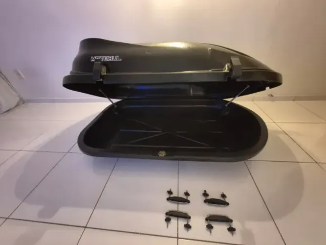 Bagageiro de Teto Motobul 400 Litros - Ótimo Estado