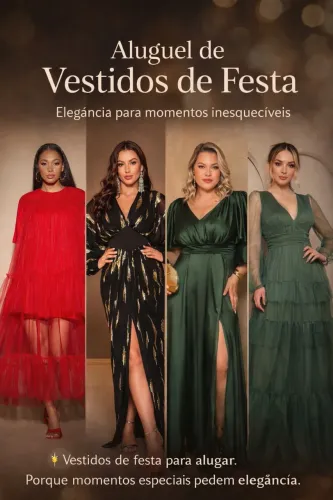 Aluguel de vestido de festa
