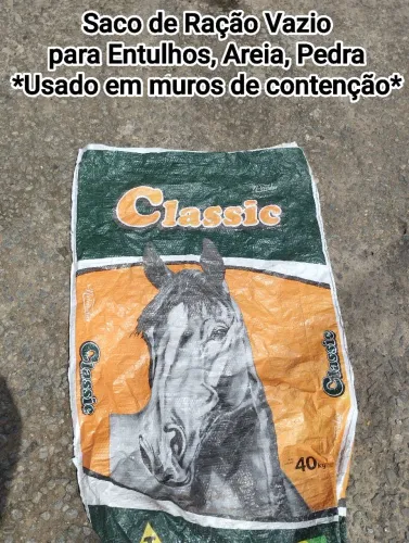 Saco Ração Vazio