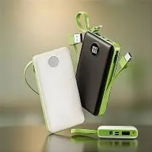 Carregador Portátil 10mil mAh - 4 Cargas - Já vai com os cabos de todos os Telefones