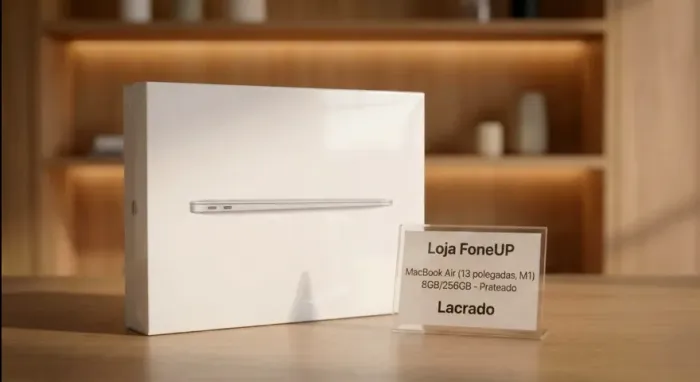 MacBook Air (13 polegadas, M1) 8GB/256GB | Novo Lacrado | 1 ano de Garantia Apple
