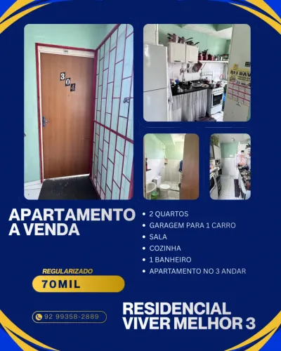 Apartamento 70 mil