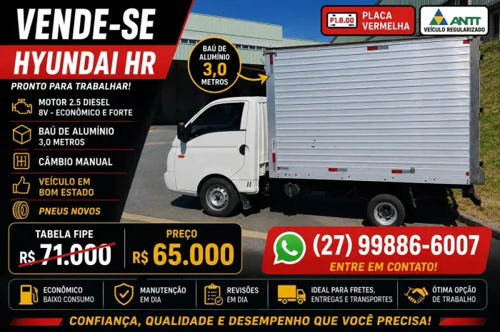 Hyundai HR 2.5 TCI Diesel (rs/rd) 2009