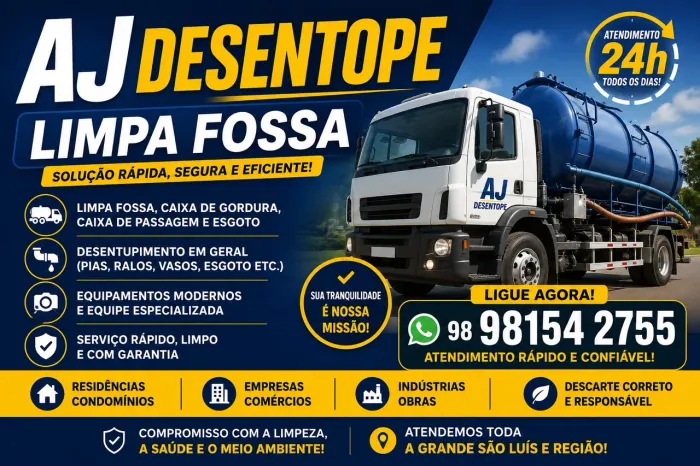 Desentupimentos em geral