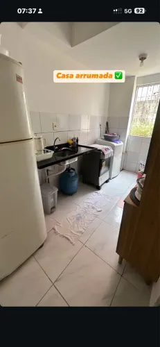 Alugo apartamento com 2 quartos mobiliados