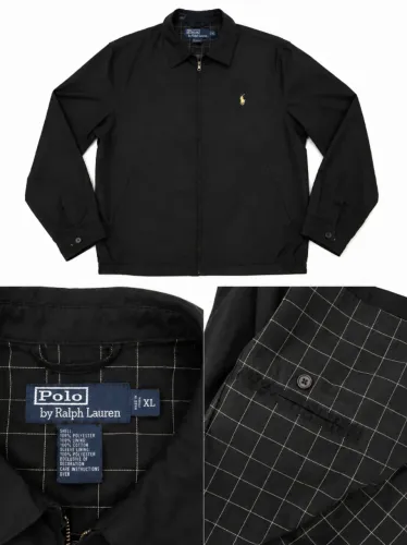Jaqueta Polo Ralph Lauren Masculina Preta Original