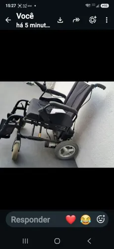 Cadeira de rodas motorizada ortobras