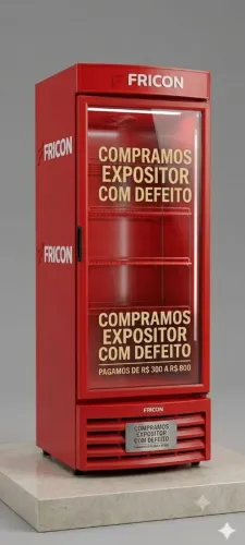 EXPOSITOR C@MPRAMOS METALFRIO GELOPAR FRICON
