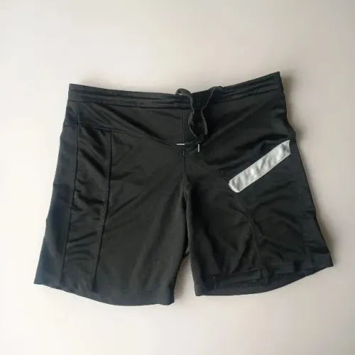 Shorts bermuda esportivo vintage diadora preto original - tam p - anos 90