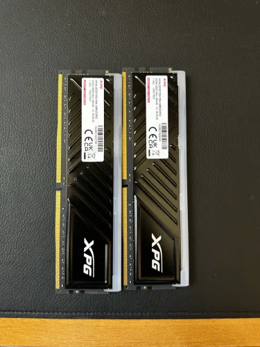 Memória 2x Ram 16GB (cada) 3200 XPG rgb