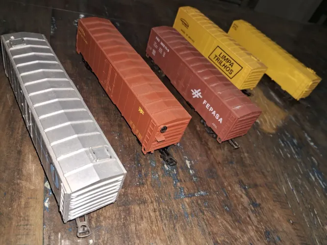 Ferromodelismo HO Frateschi vagões