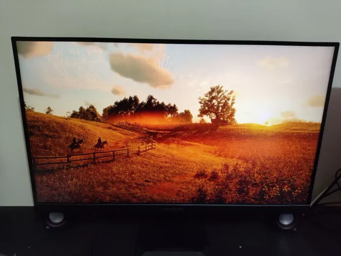 ? Monitor Gamer Gigabyte 27" QHD IPS 180Hz 1ms (GS27QA-AS) - Seminovo