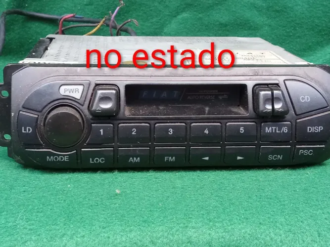Toca fita antigo Fiat 
