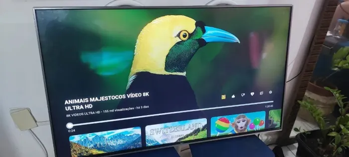 Tv Smart 50 4k Lg Imagem Lindissima Impecavel Completa