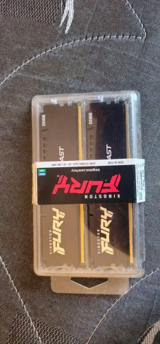 kit memória RAM DDR5 32G(2x16GB) KINGSTON FURY